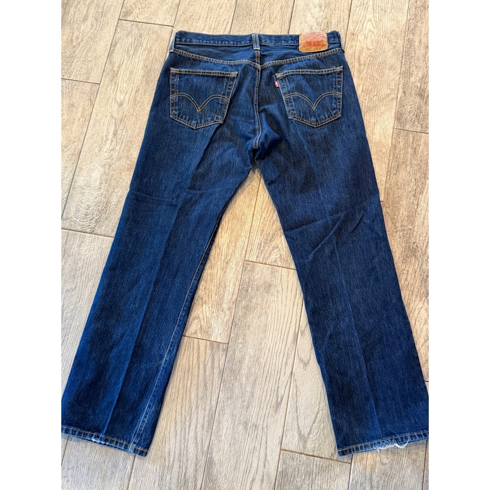 Levi's 501 Button Fly Jeans 36x30 Mens 36 x 30 Levi Strauss Cotton Denim Jean